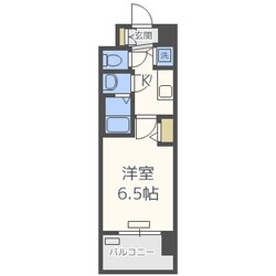 プレサンス四天王寺前夕陽ヶ丘の物件間取画像